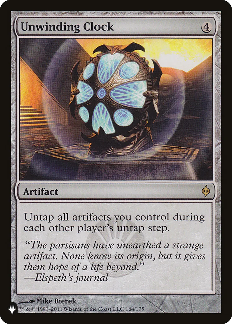 Horloge débridée — The List — Magic: The Gathering