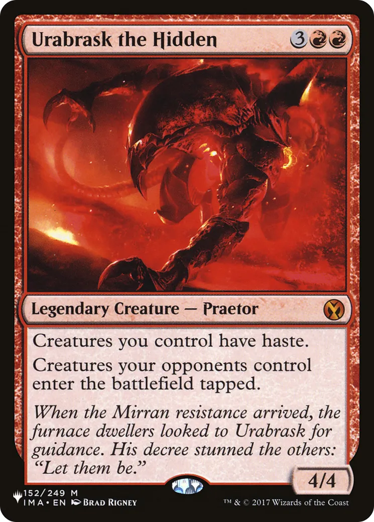 Urabrask le Secret — The List — Magic: The Gathering