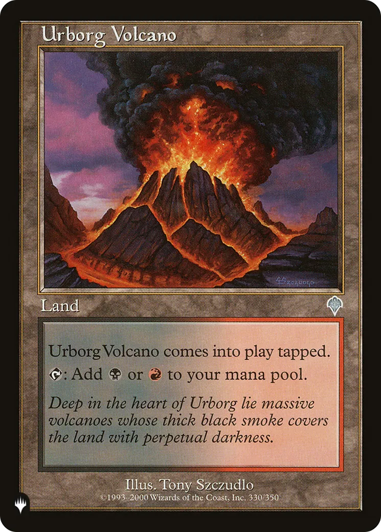 Urborg Volcano — The List — Magic: The Gathering