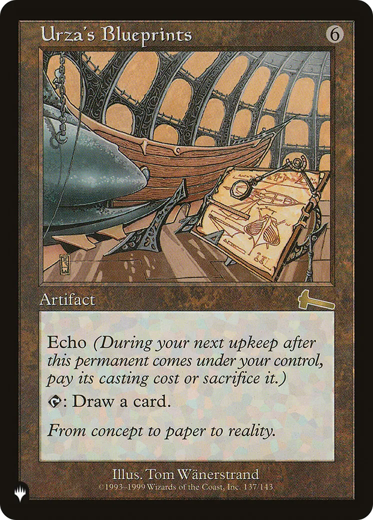 Schémas d'Urza — The List — Magic: The Gathering