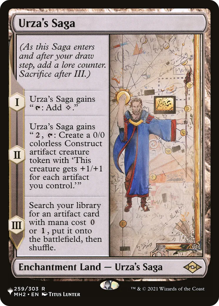 Épopée d'Urza — The List — Magic: The Gathering
