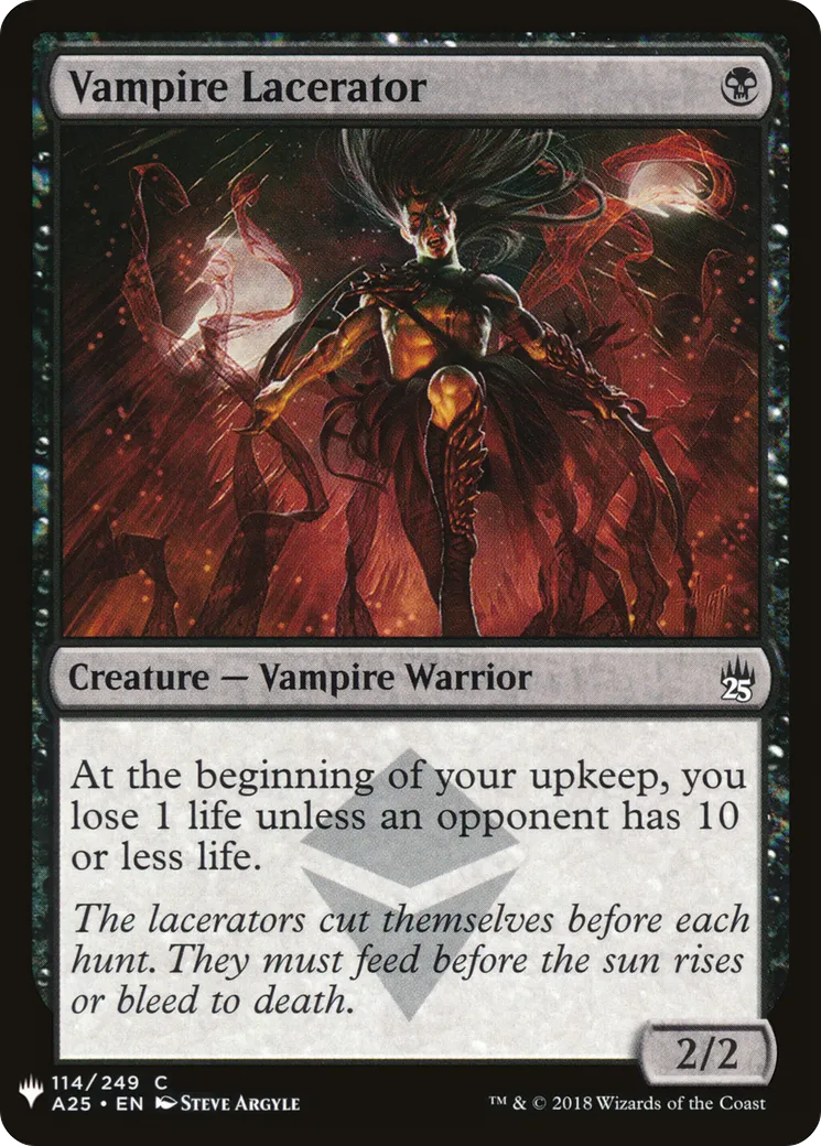 Lacérateur vampire — The List — Magic: The Gathering