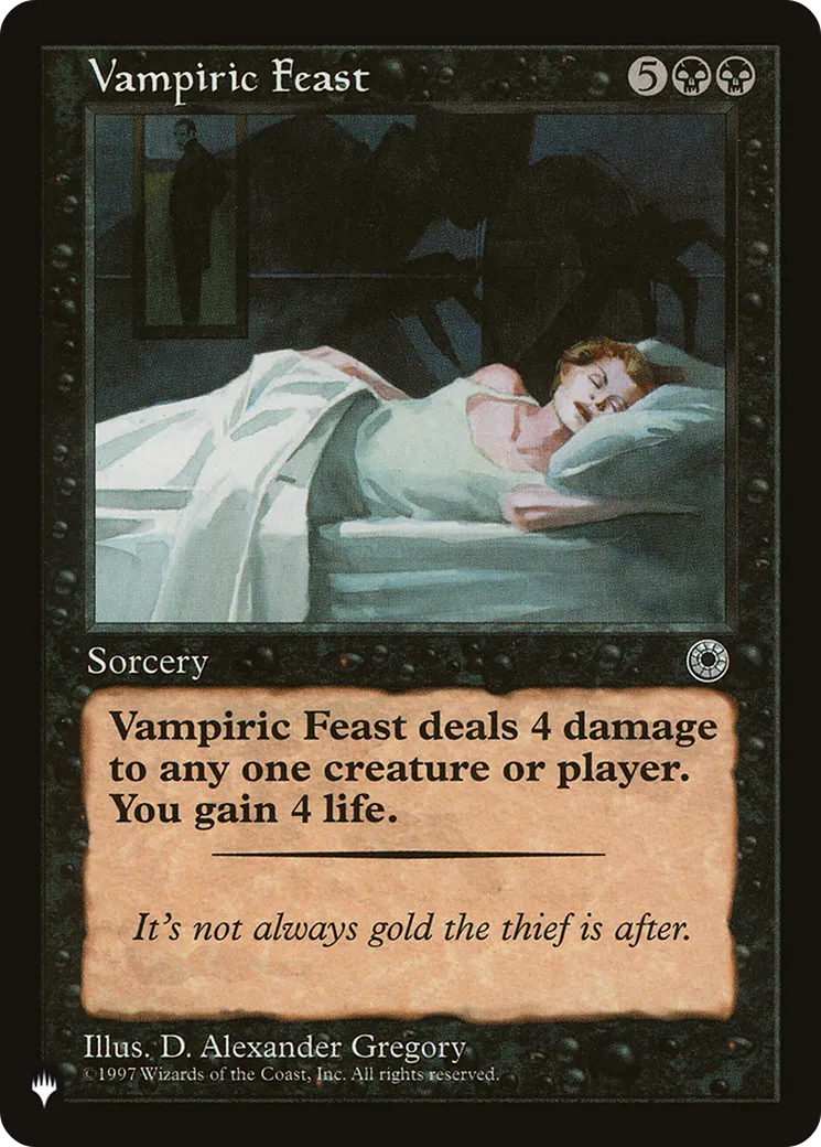Vampiric Feast — The List — Magic: The Gathering