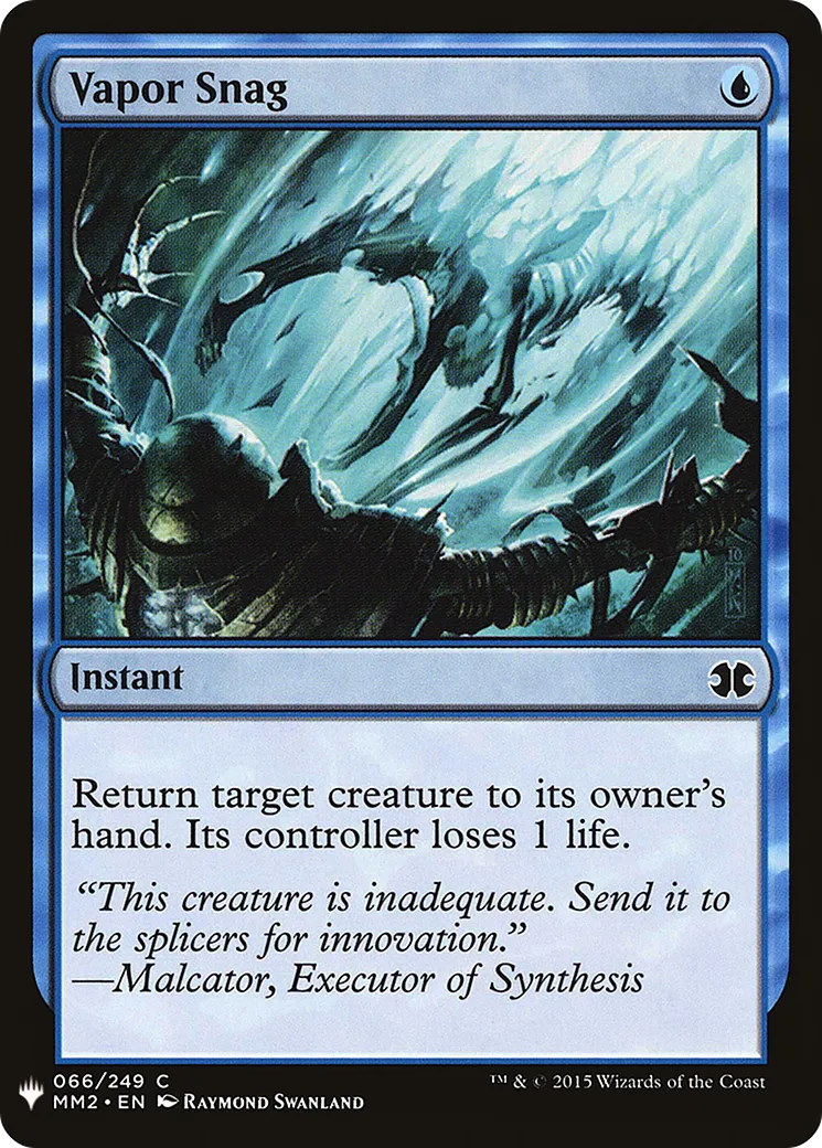Accroc de vapeur — The List — Magic: The Gathering