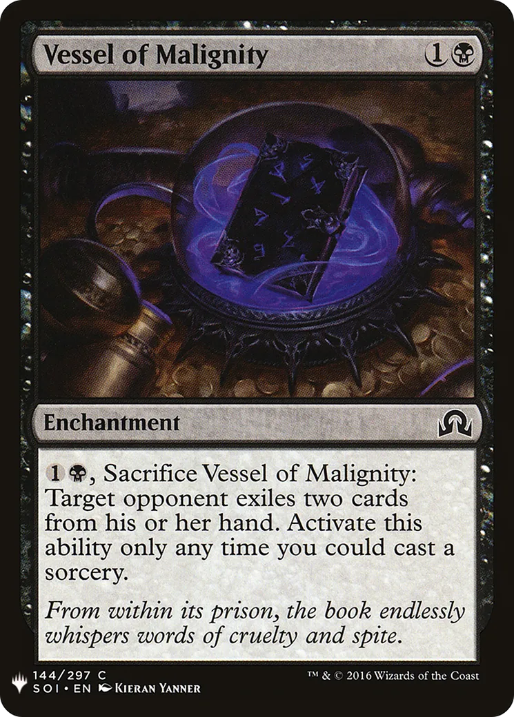 Urne de malfaisance — The List — Magic: The Gathering