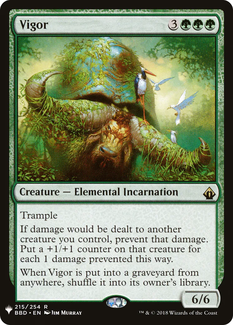 Vigor — The List — Magic: The Gathering