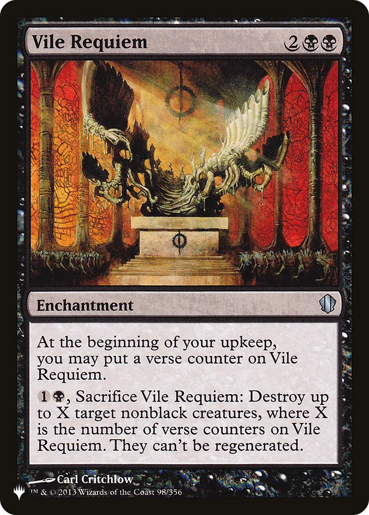 Infâme requiem — The List — Magic: The Gathering