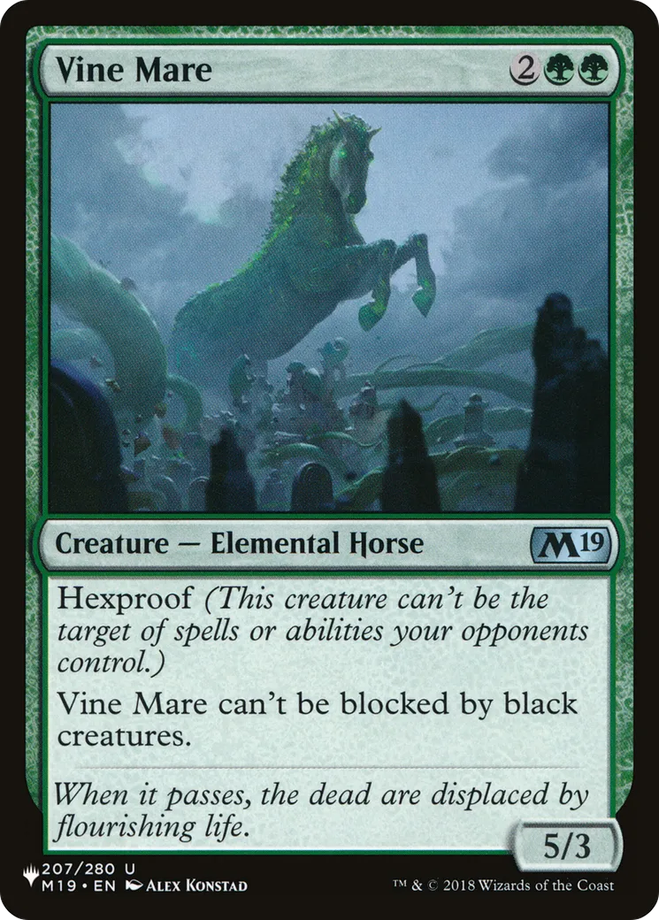 Jument des lianes — The List — Magic: The Gathering