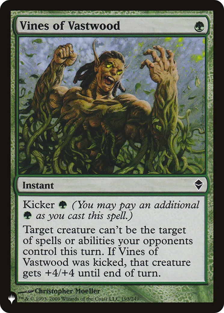 Vignes de Vastebois — The List — Magic: The Gathering