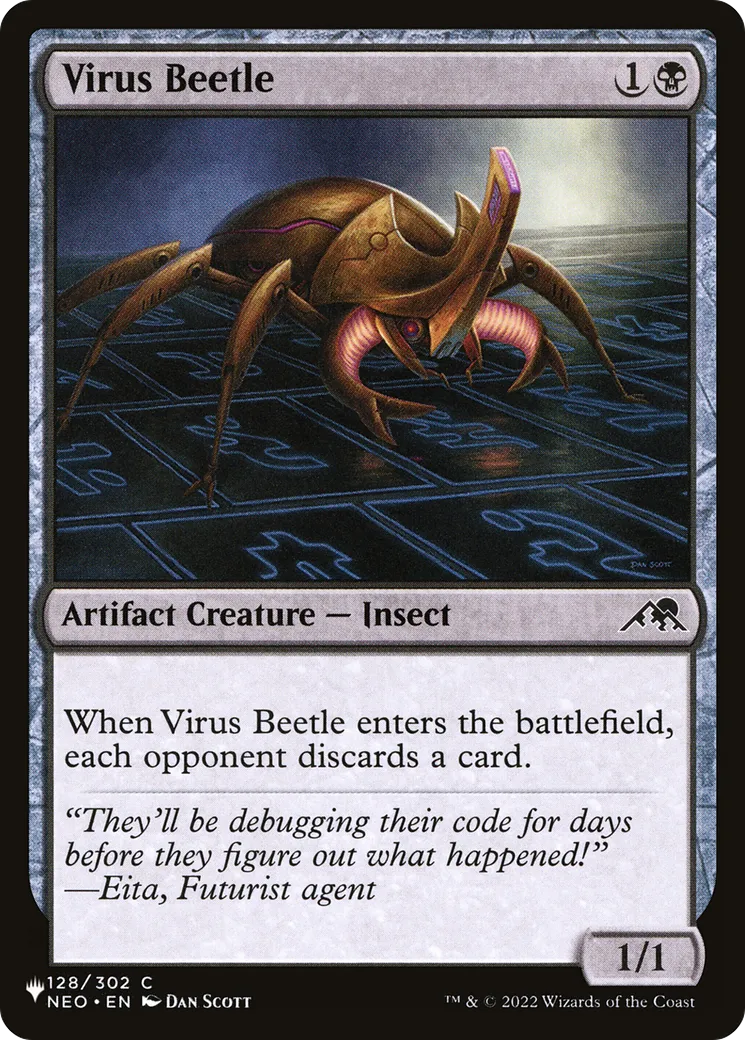Virus Beetle — The List — Magic: The Gathering