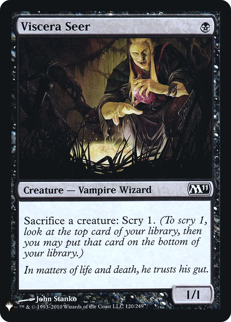 Viscera Seer — The List — Magic: The Gathering