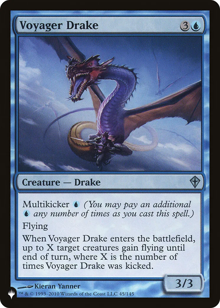 Drakôn pérégrin — The List — Magic: The Gathering