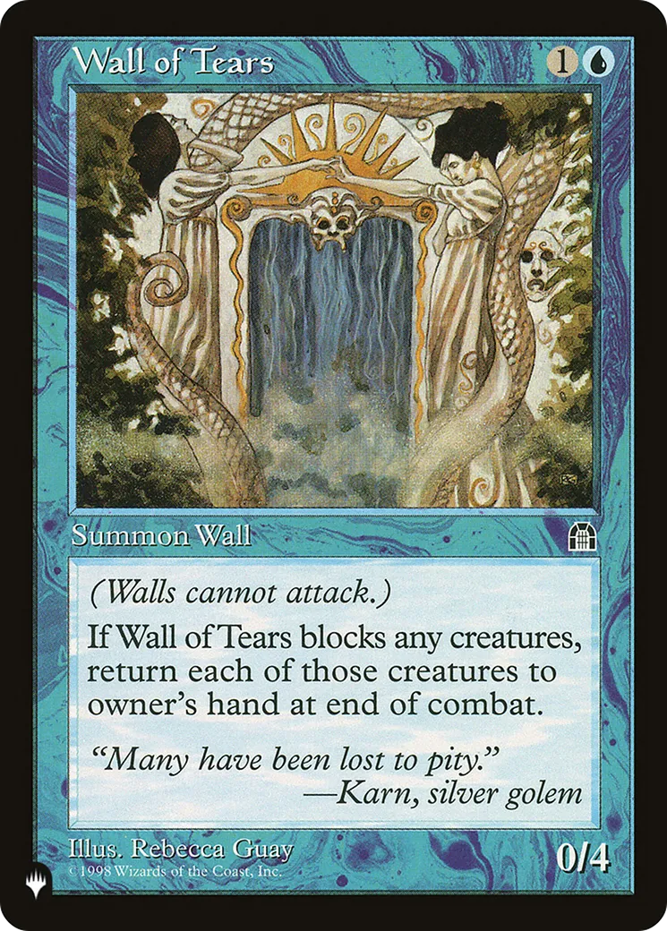 Wall of Tears — The List — Magic: The Gathering