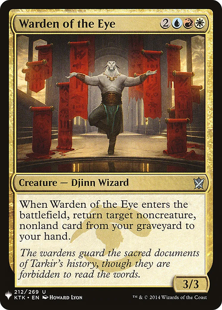 Garde de l'Œil — The List — Magic: The Gathering