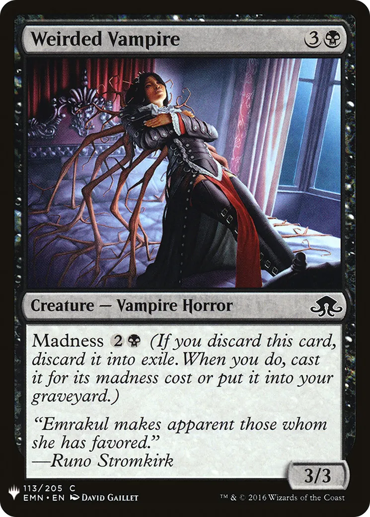 Weirded Vampire — The List — Magic: The Gathering