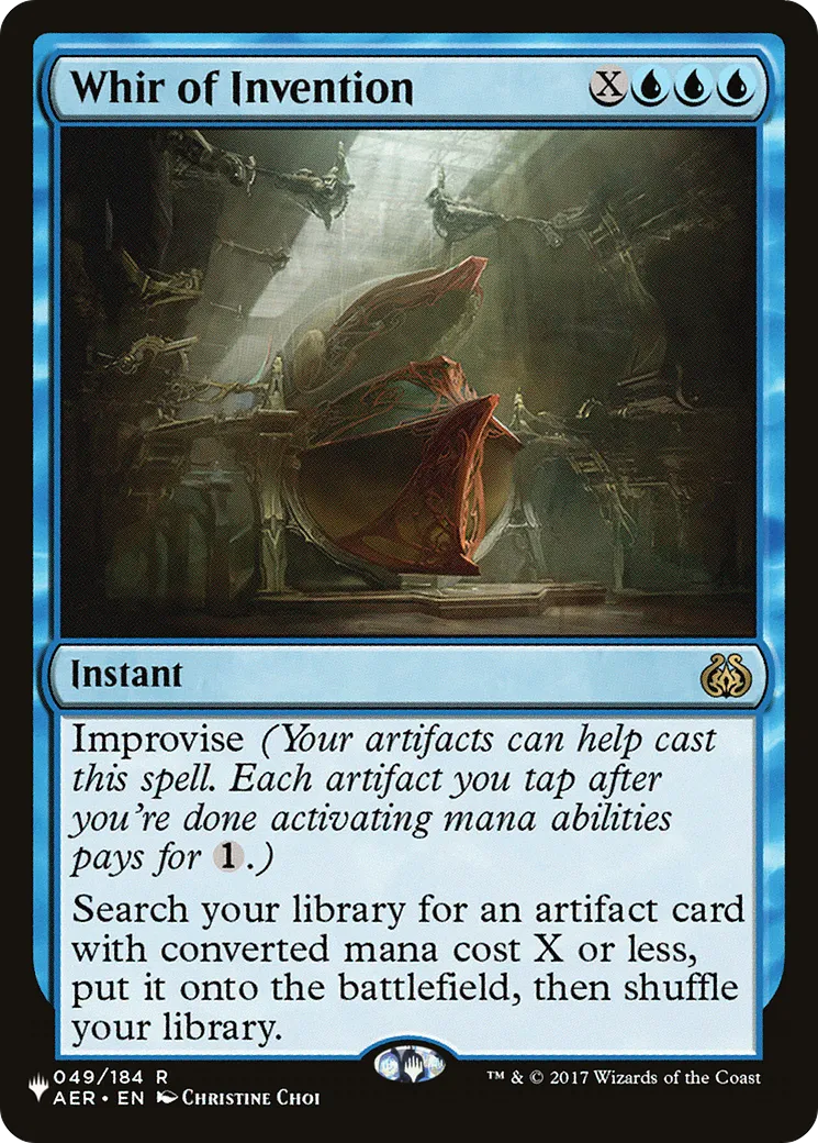 Whir of Invention — The List — Magic: The Gathering