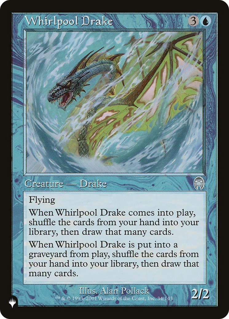 Whirlpool Drake — The List — Magic: The Gathering