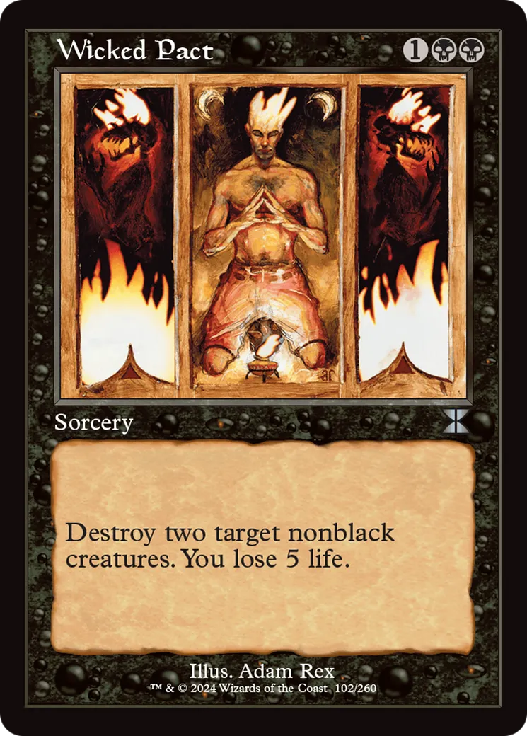 Pacte pernicieux — The List — Magic: The Gathering