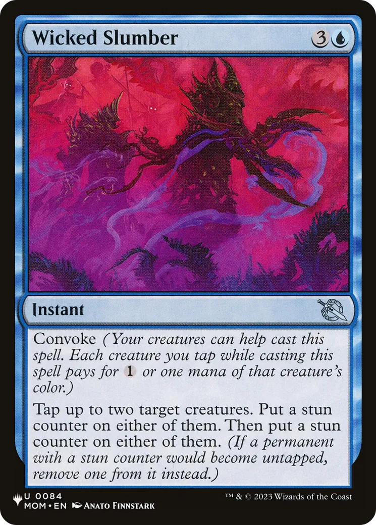 Wicked Slumber — The List — Magic: The Gathering