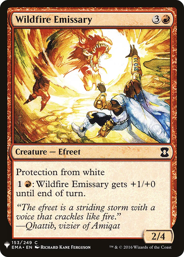 Émissaire de Grégefeu — The List — Magic: The Gathering