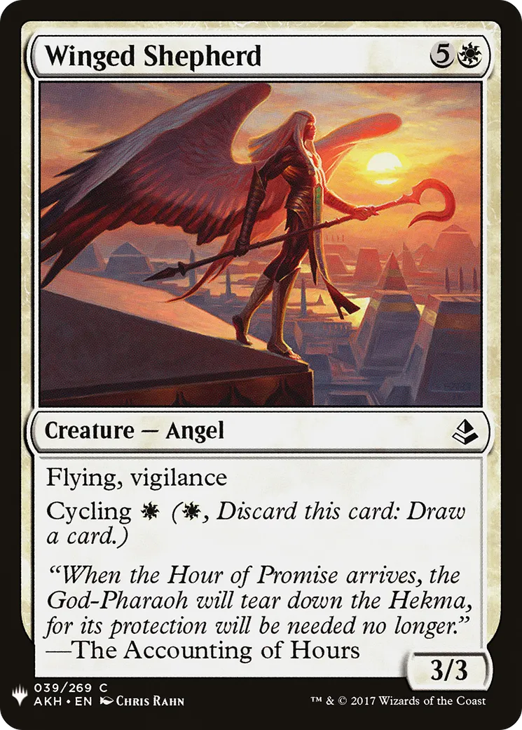 Berger ailé — The List — Magic: The Gathering