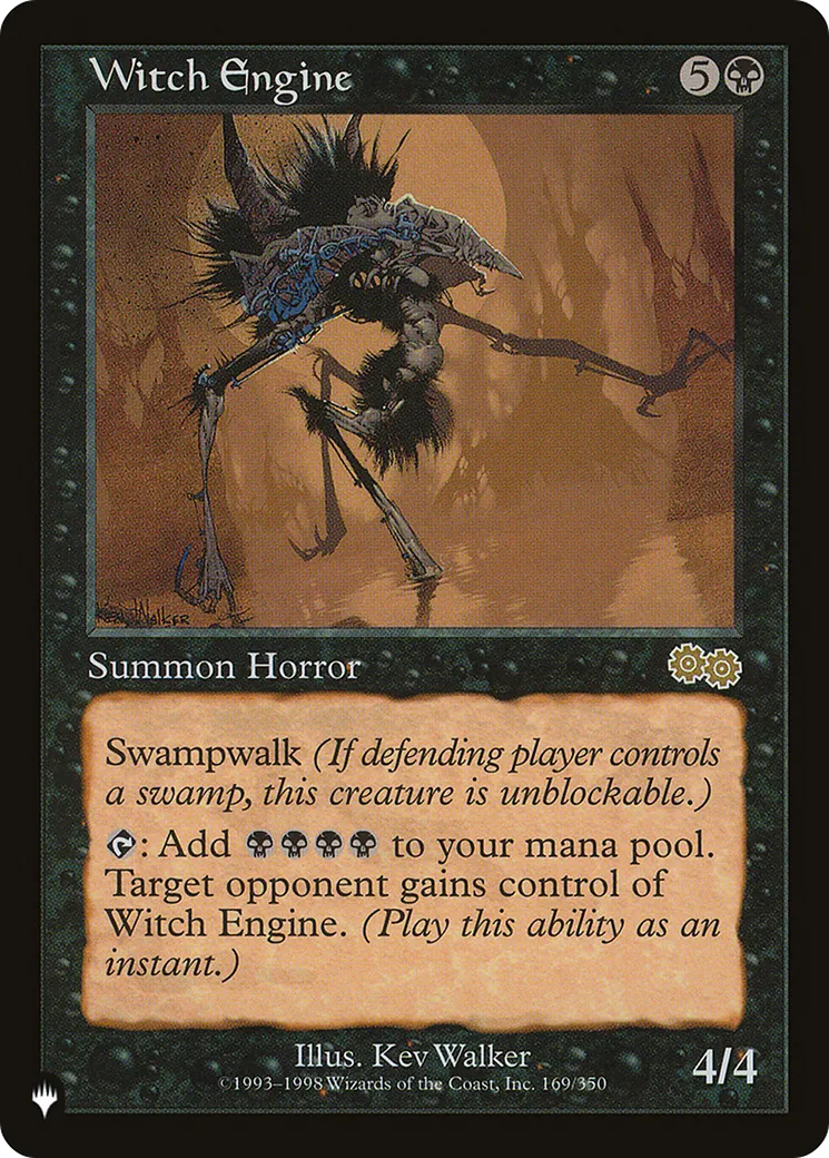 Engin de sorcière — The List — Magic: The Gathering