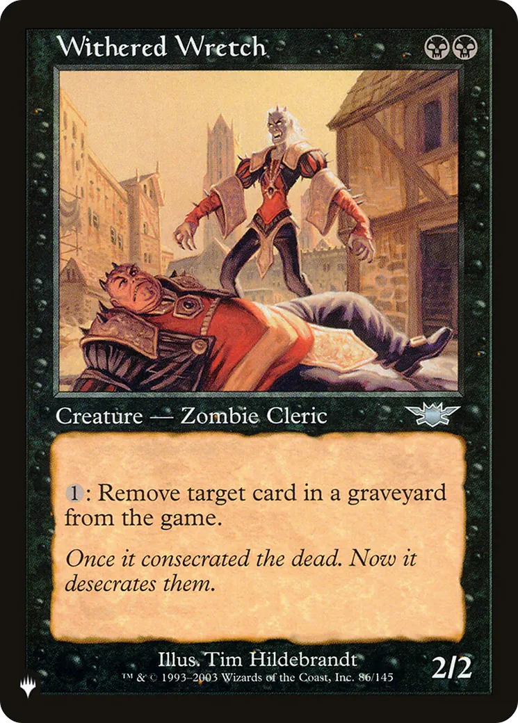 Misérable loqueteux — The List — Magic: The Gathering