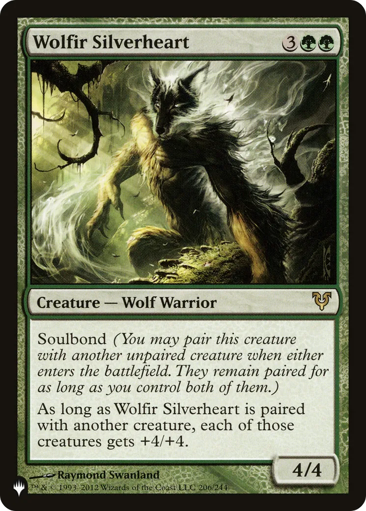 Cœur d'argent wolfir — The List — Magic: The Gathering