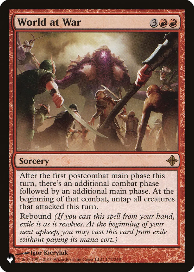 World at War — The List — Magic: The Gathering