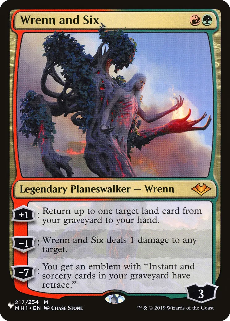 Wrenn et Six — The List — Magic: The Gathering