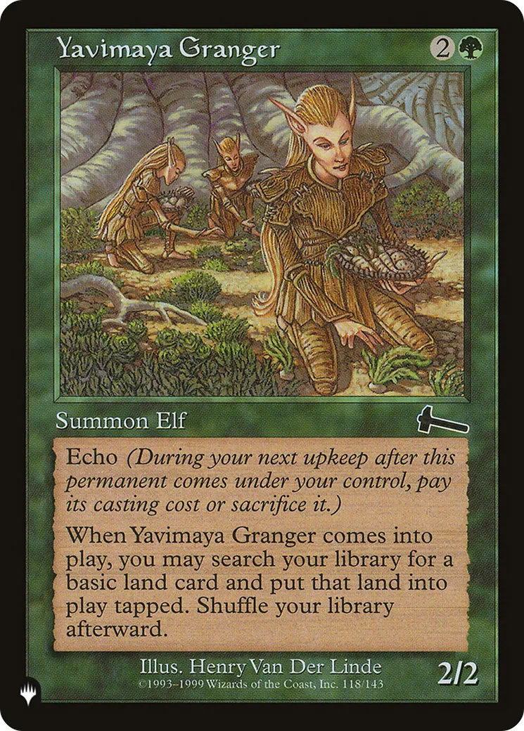 Yavimaya Granger — The List — Magic: The Gathering