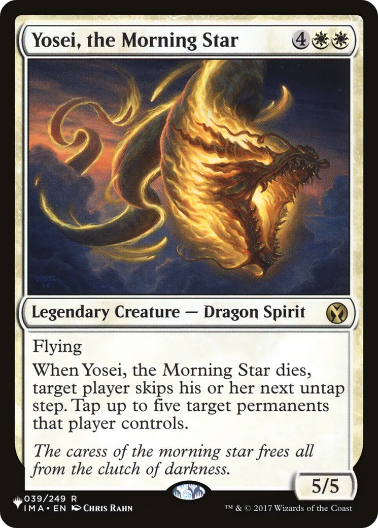 Yosei, l'étoile du matin — The List — Magic: The Gathering