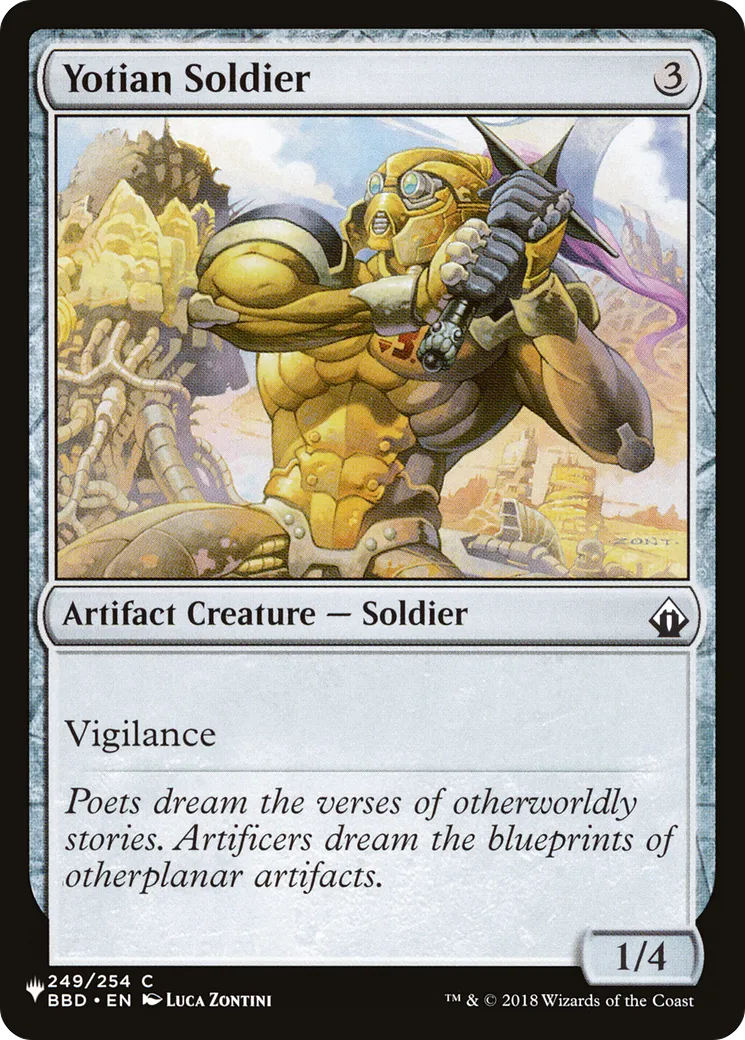 Yotian Soldier — The List — Magic: The Gathering