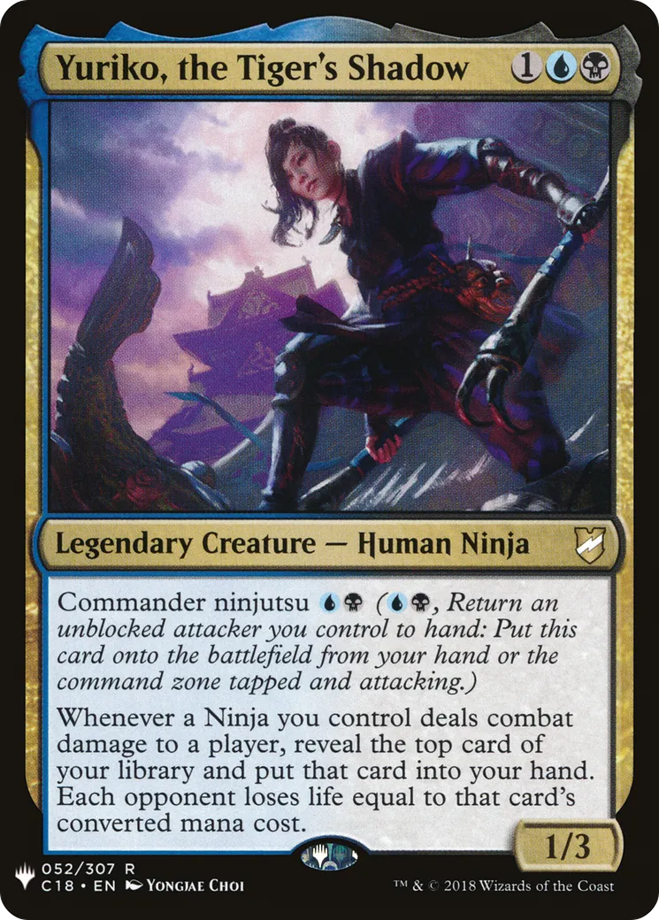 Yuriko, the Tiger's Shadow — The List — Magic: The Gathering