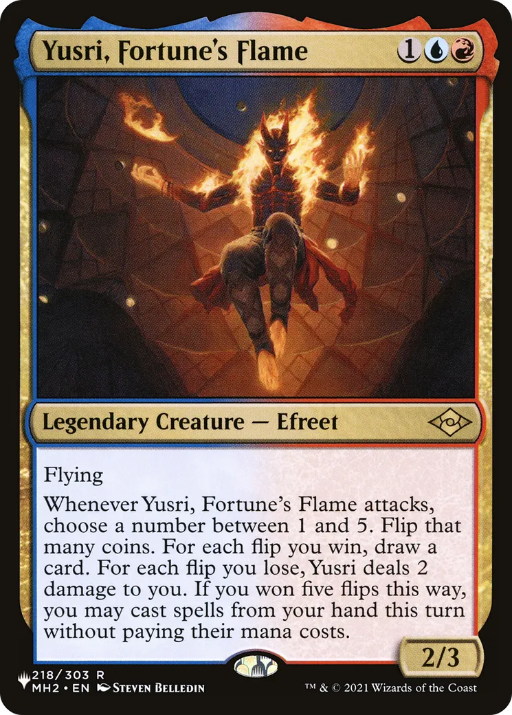 Yusri, flamme du destin — The List — Magic: The Gathering