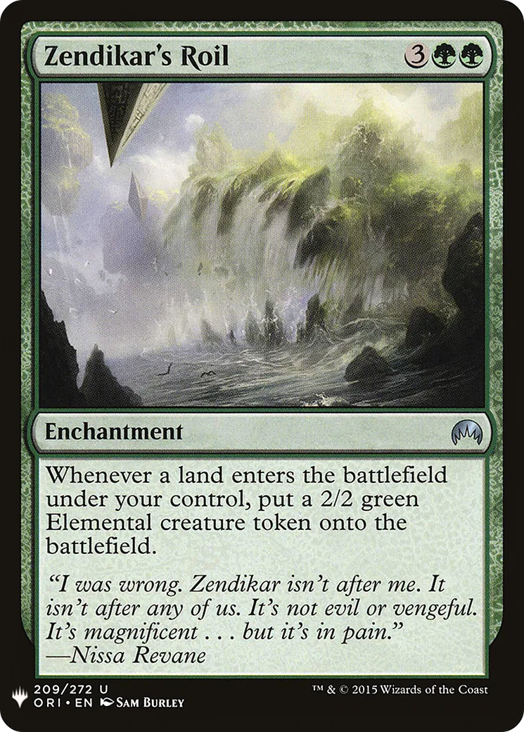 Roulis de Zendikar — The List — Magic: The Gathering
