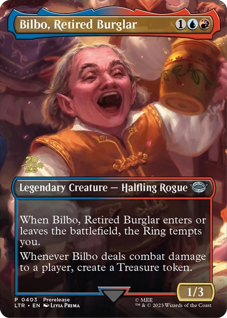 Bilbo, cambrioleur à la retraite — Tales of Middle-earth Promos — Magic: The Gathering
