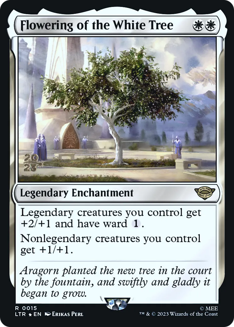 Flowering of the White Tree — Tales of Middle-earth Promos — Magic: The Gathering