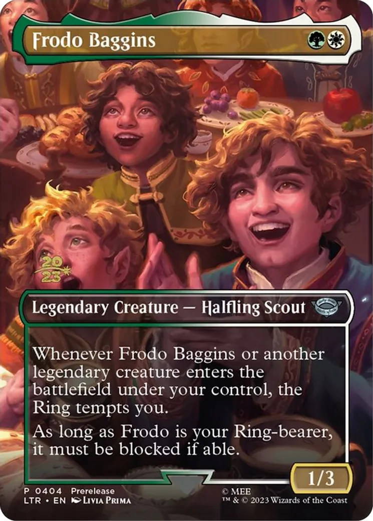 Frodo Sacquet — Tales of Middle-earth Promos — Magic: The Gathering