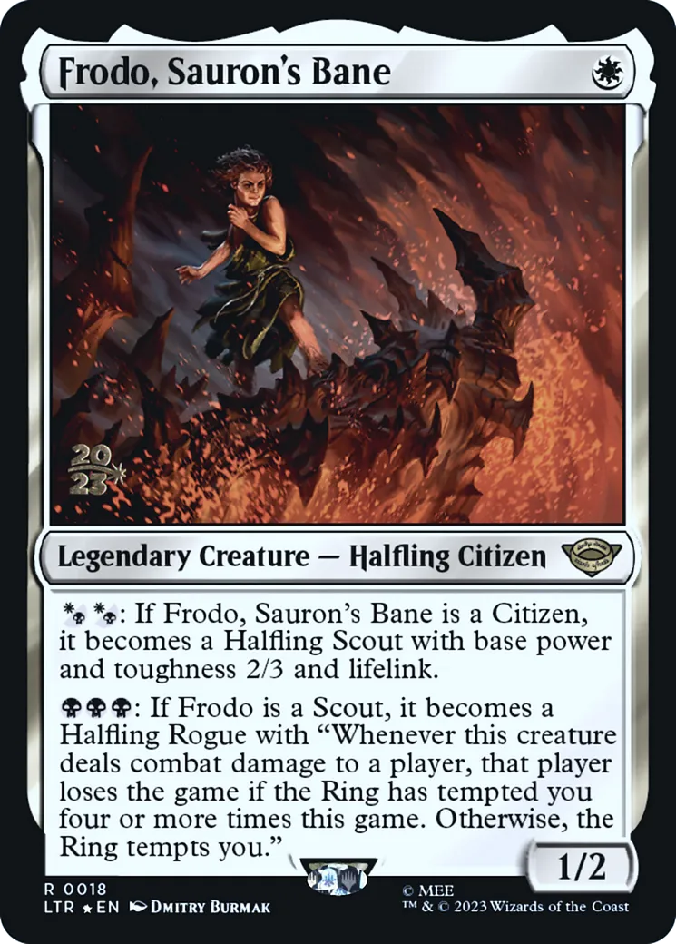 Frodo, Sauron's Bane — Tales of Middle-earth Promos — Magic: The Gathering