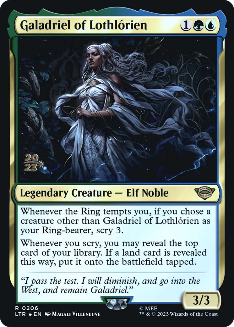 Galadriel of Lothlórien — Tales of Middle-earth Promos — Magic: The Gathering