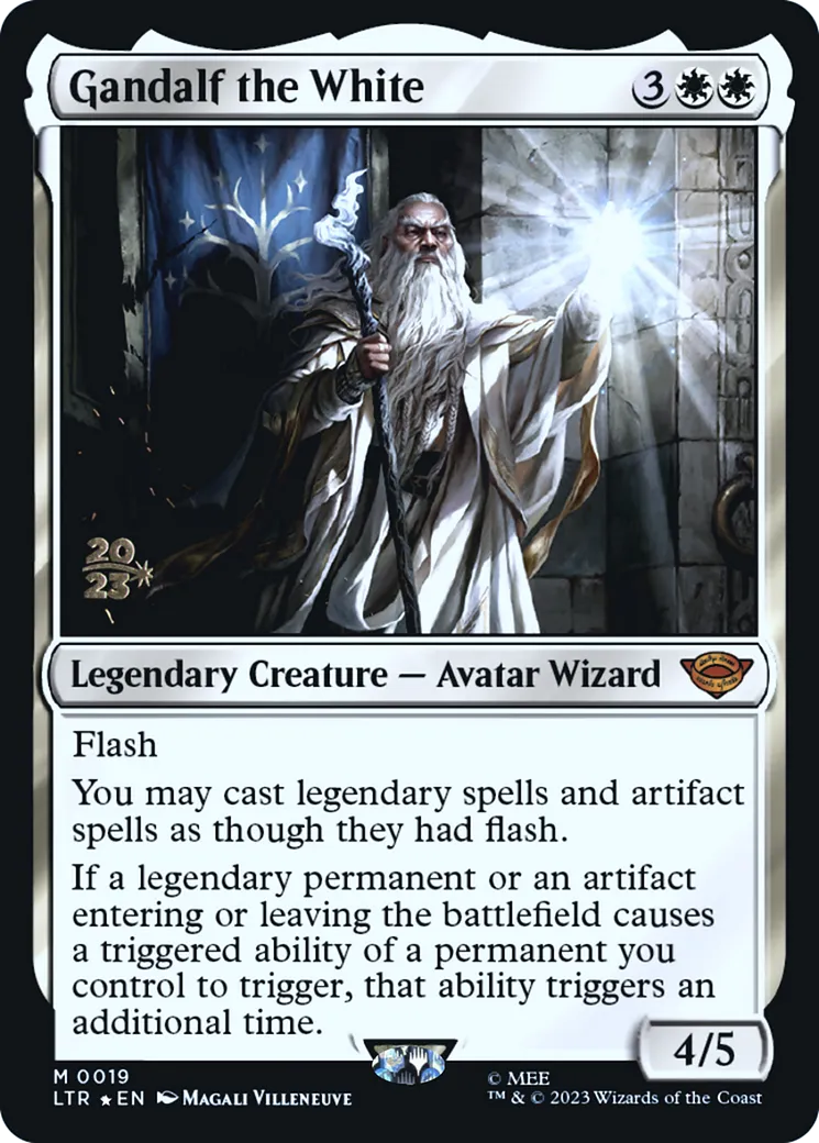 Gandalf the White — Tales of Middle-earth Promos — Magic: The Gathering