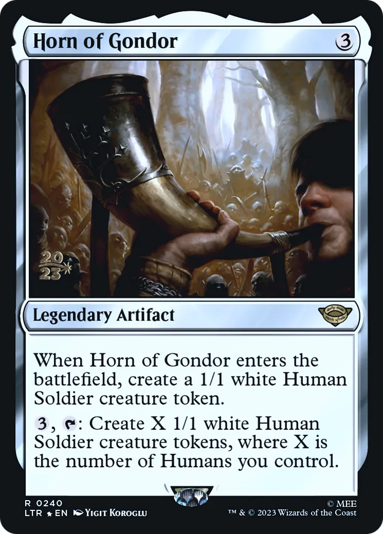Cor du Gondor — Tales of Middle-earth Promos — Magic: The Gathering