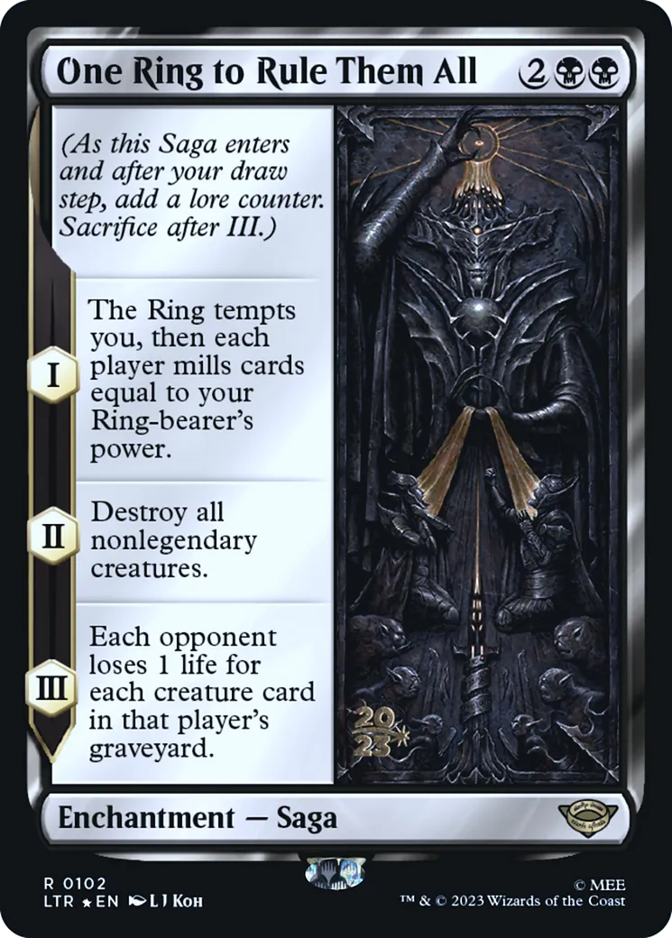 One Ring to Rule Them All — Tales of Middle-earth Promos — Magic: The Gathering