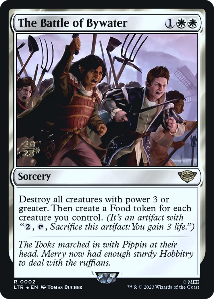 The Battle of Bywater — Tales of Middle-earth Promos — Magic: The Gathering