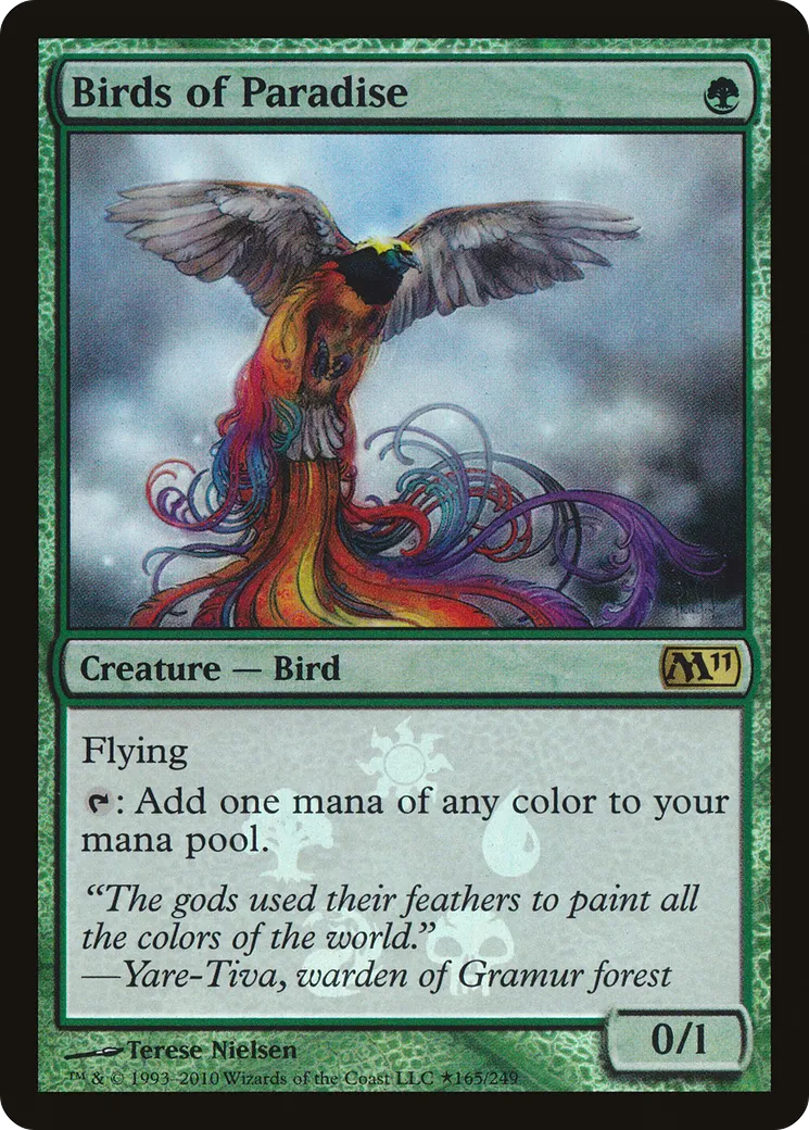 Birds of Paradise — Magic 2011 Promos — Magic: The Gathering