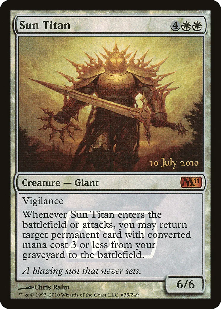 Titan solaire — Magic 2011 Promos — Magic: The Gathering