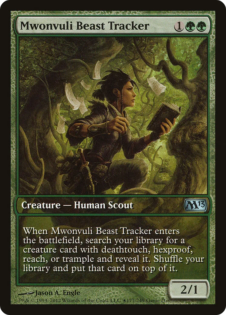 Traqueuse de bête de la Mwônvouli — Magic 2013 Promos — Magic: The Gathering