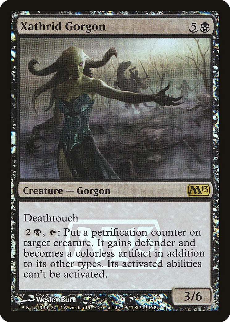 Gorgone de Xathrid — Magic 2013 Promos — Magic: The Gathering