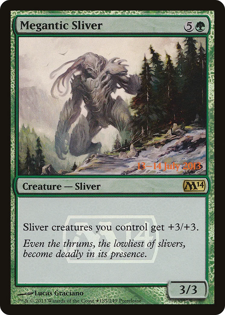 Slivoïde mégantique — Magic 2014 Promos — Magic: The Gathering